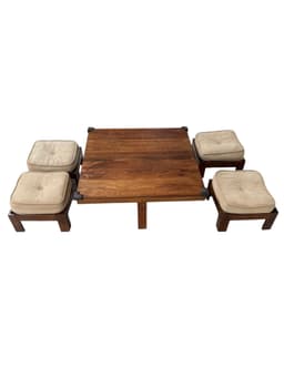 Coffee Table with Stools image