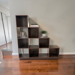 Wooden Bookshelf image