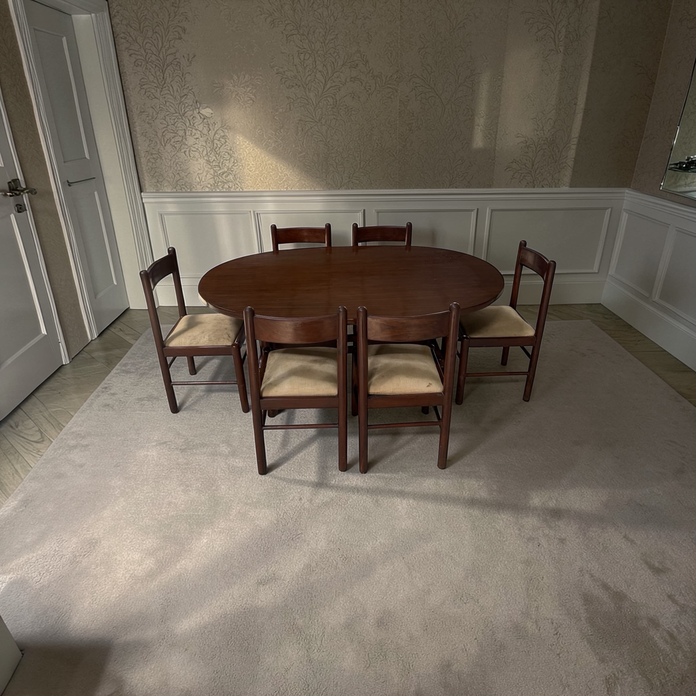 6-Seater Wooden Dining Table image