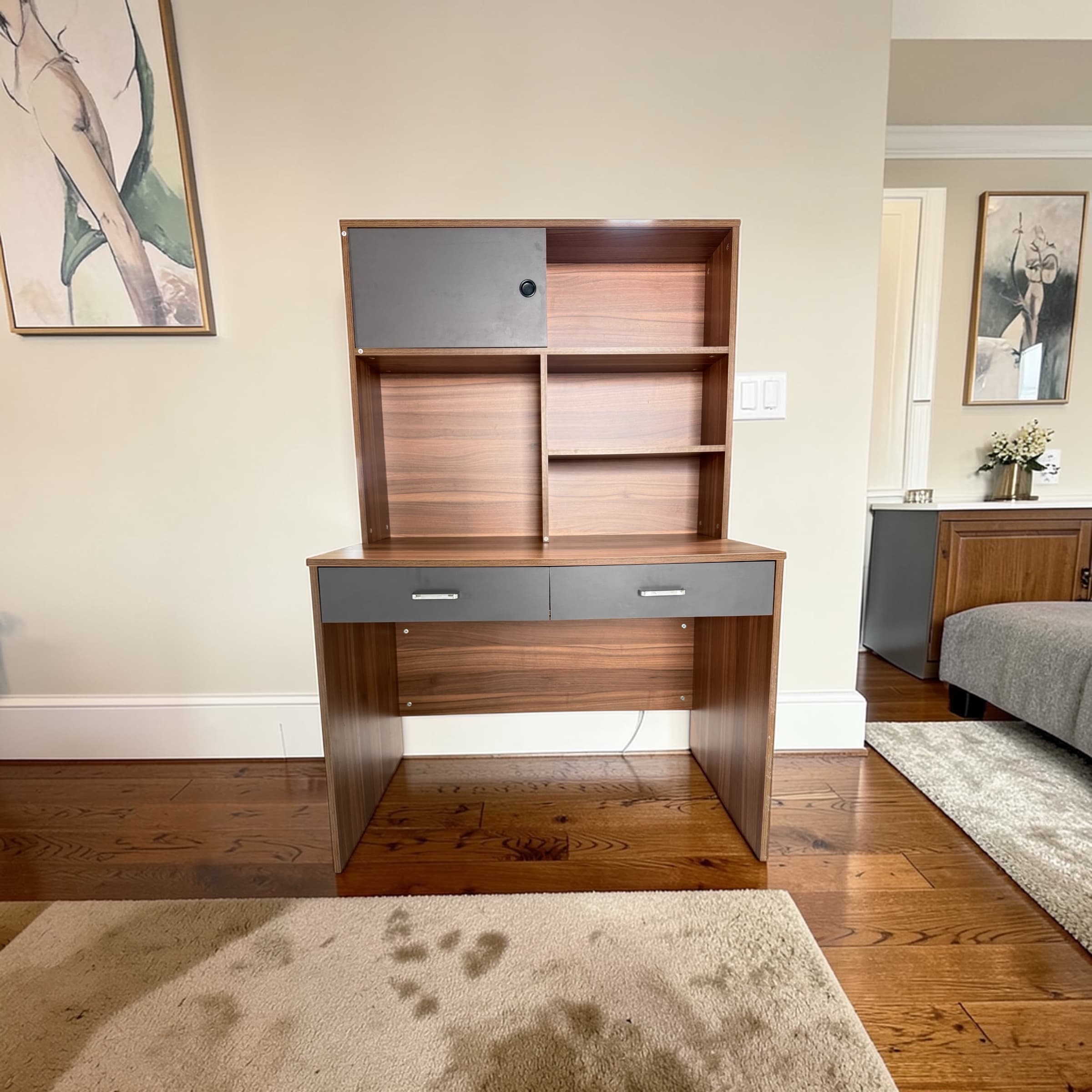 Wooden Bookshelf image