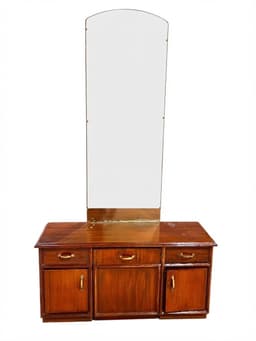 Dressing Table with Mirror image