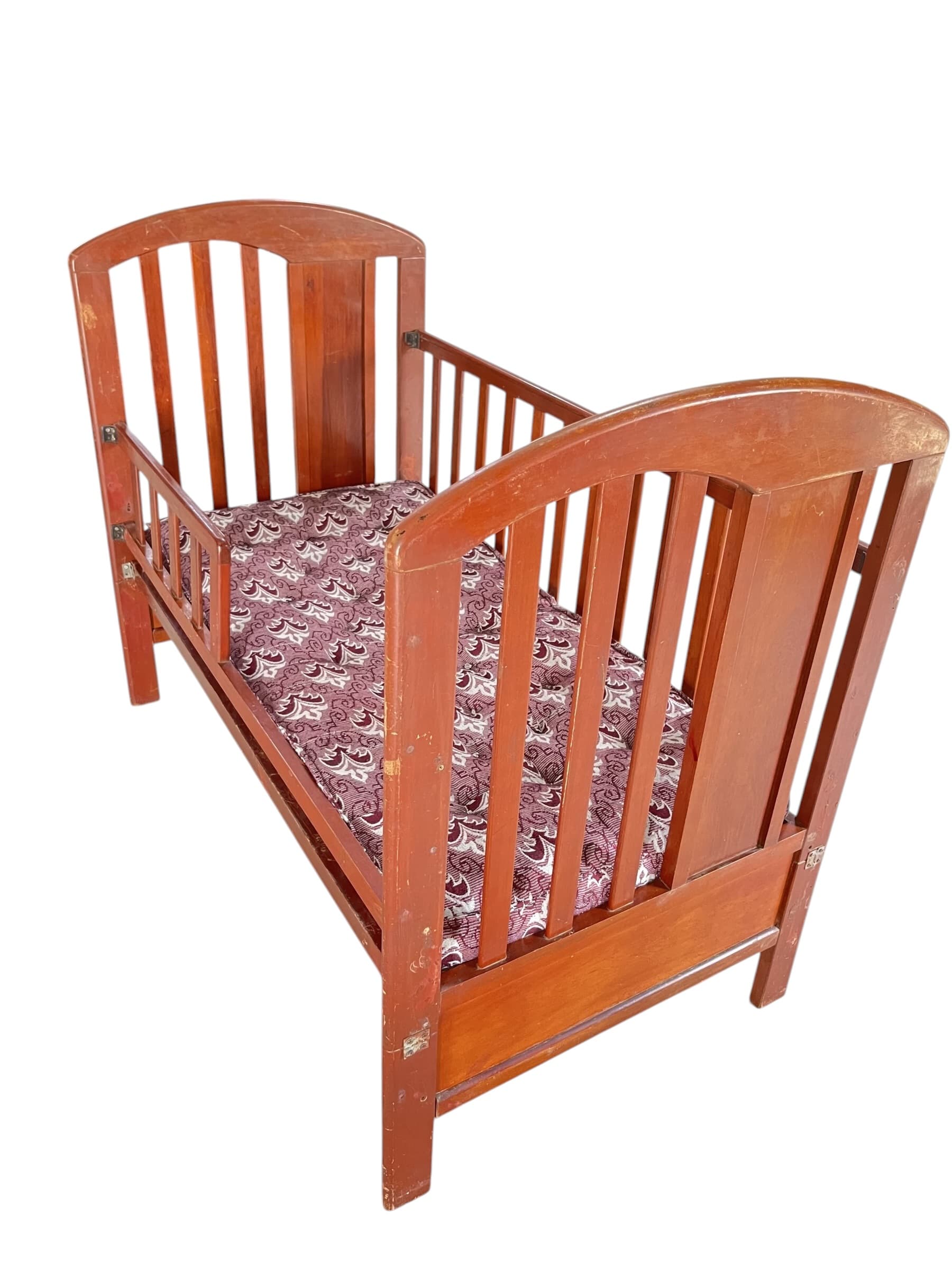 Wooden Baby Crib image