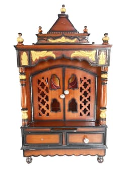 Wooden Puja Mandhir image
