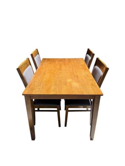 4-Seater Wooden Dining Table image
