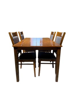 4-Seater Wooden Dining Table image