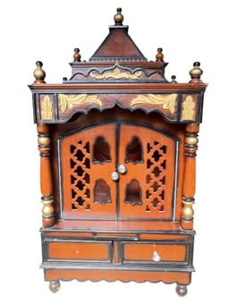 Wooden Puja Mandhir image