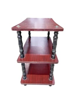 3-Tier Wooden Side Table image