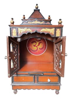 Wooden Puja Mandhir image