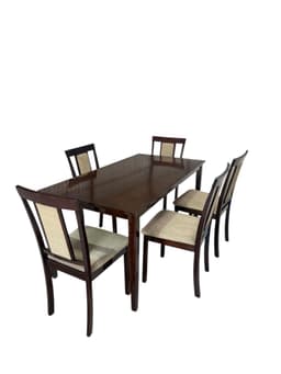 5-Seater Wooden Dining Table image