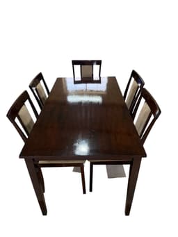 5-Seater Wooden Dining Table image