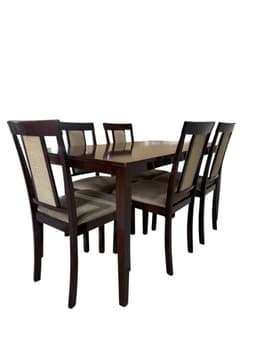 5-Seater Wooden Dining Table image
