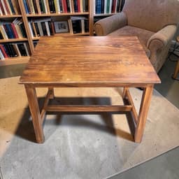 Teak Wood Study Table image