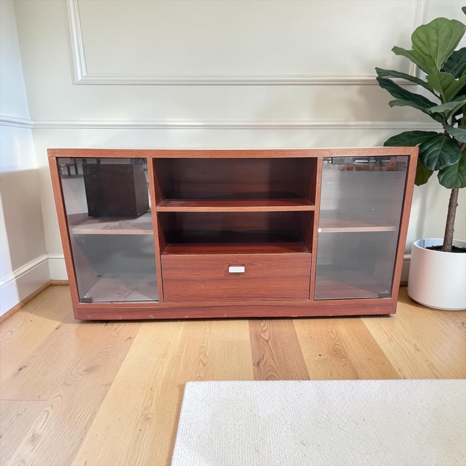 Wooden TV Unit image