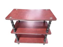 3-Tier Wooden Side Table image